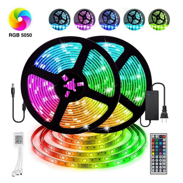 Arlmont & Co. Clarksville Indoor 0 Bulb 5'' Plugin LED Fairy String